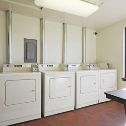 laundry room at Riverwood Court apartments